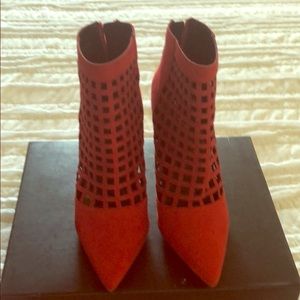 Red Aldo booties